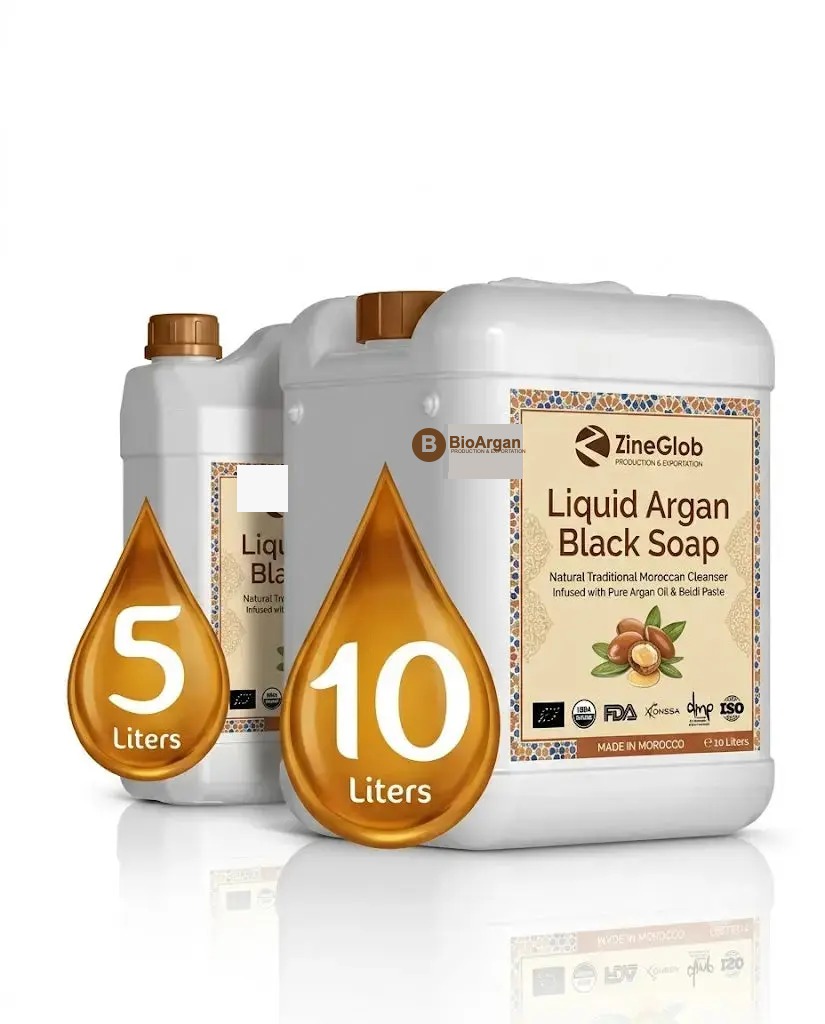 Bulk Argan Liquid Black Soap