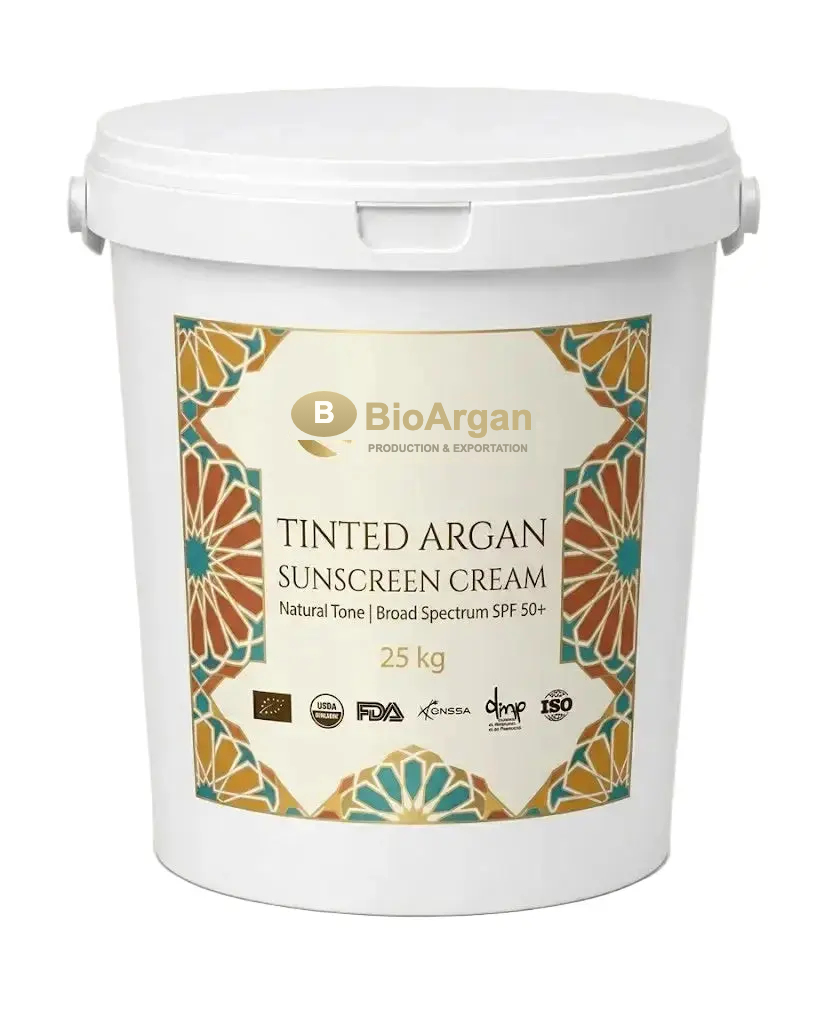 Bulk Tinted Argan Sunscreen Cream