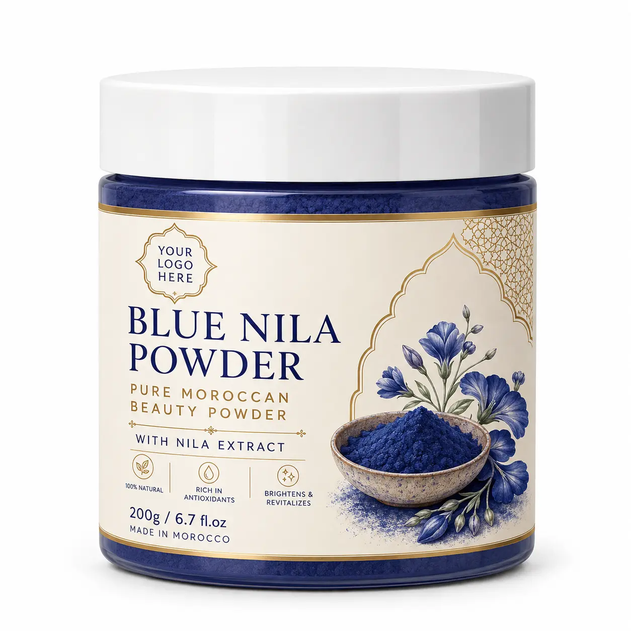 Bulk Nila Blue Powder